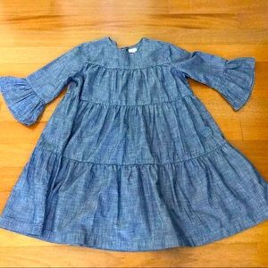Gymboree Tiered Chambray Dress